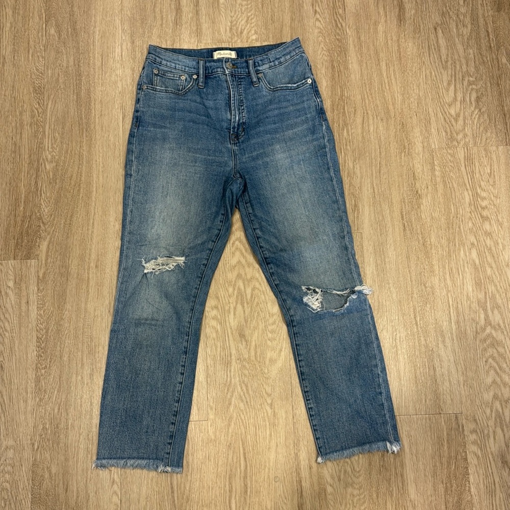Madewell ripped jeans